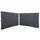 Quick Star Seitenwand für Pavillon Nizza 2 Stück 3,5 x 1,92 m Grau