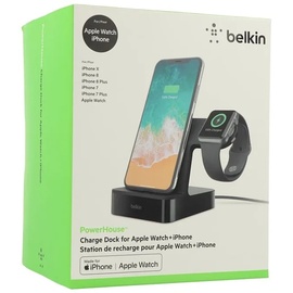 Belkin PowerHouse Smartphone, Uhr Schwarz AC Kabelloses Aufladen Drinnen