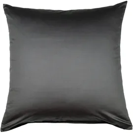 JANINE Kissenbezug Colors Mako Satin 50 x 50 cm Grau