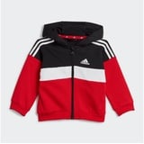 Adidas Sportswear Trainingsanzug »I 3S TIB FL TS«, (2 tlg.) adidas Sportswear Black / White / Better Scarlet 80