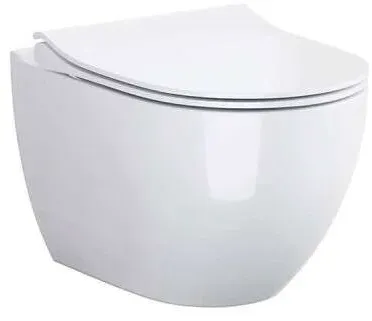 Duschmeister Spülrandloses Nano-Wand-WC-Set Harmony inkl... - Wand-WC