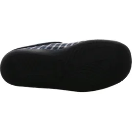 RELAX Damen Hausschuh Katze beige - Blau - 41