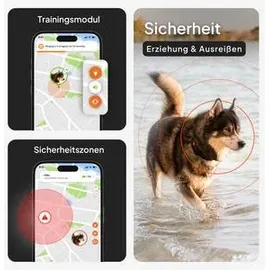 Weenect Haustier GPS Tracker XT Hund Schwarz