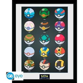 ABYstyle GBeye Collector print Pokeballs