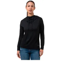 Super.natural Funnel Kapuzenpullover - Jet Black - XS