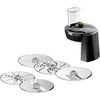 BOSCH Küchenmaschinen Zubehör-Set VeggieLove Set MUZS68VL, schwarz, Küchenmaschinen-Aufsätze