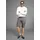 H.I.S. Bermudas H.I.S, Herren, Gr. 42, N-Gr, grau (dunkel grau), Web, Obermaterial: 98% Baumwolle, 2% Elasthan, unifarben, normal knieumspielend, Hosen Bermudas, Topseller