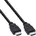 InLine 17603E InLine High Speed Kabel Stecker Stecker schwarz 3 0