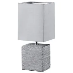 REALITY LEUCHTEN Tischleuchte "PING", grau (hellgrau, grau), H:29cm, Lampen