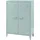[en.casa] Oripää Aktenschrank 110 x 75 x 33 cm Graublau