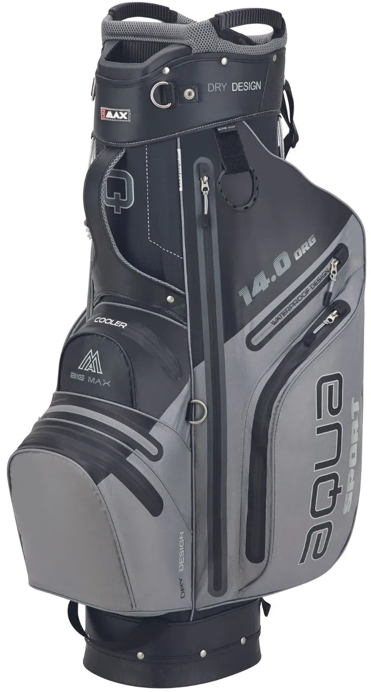 BIG MAX Cartbag Aqua Sport 3, grau/schwarz