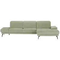 Lounge Collection Ecksofa Tessa ¦ grün ¦ Maße (cm): B: 328 H: 82 T: 190