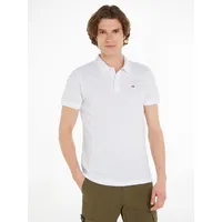 Tommy Jeans »TJM SLIM PLACKET POLO«, Piqué mit Polokragen,