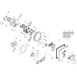 Hansgrohe ShowerSelect Glas 2 Verbraucher
