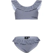 hummel hmlFRILLI Bikini Mädchen 7532 - navy blazer/bright white 116