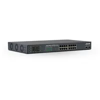 InLine PoE++ Gigabit Netzwerk Switch 16 Port, 1Gb/s, 2xSFP,191HE(inkl. Winkel)