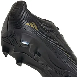 adidas F50 Club Kids FxG Core Black / Iron Metallic / Gold Metallic 33