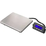 VOLTCRAFT PLS-220S Plattformwaage Wägebereich (max.) 200 kg Ablesbarkeit 50 g batteriebetrieben, netzbetrieben Edelstahl