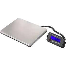 VOLTCRAFT PLS-220S Plattformwaage Wägebereich (max.) 200 kg Ablesbarkeit 50 g batteriebetrieben, netzbetrieben Edelstahl