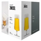 Schott Zwiesel Gläserset - Pils Beer Basic 4tlg. Kristall, Kristalloptik Transparent Klar