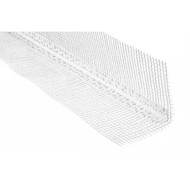 Lemal Putzschienen Pt10 PVC Kunststoff, Armierungsgewebe außen 20 Meter / 10 Leisten - Lemal