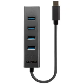 Lindy 4 Port USB 3.2 Gen 2) Multiport Hub