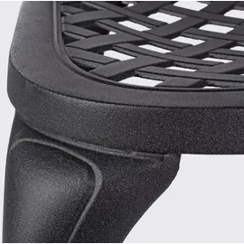 Natur24 Faenza Esszimmerstuhl 44 x 46 x 89 cm anthrazit 2 St.