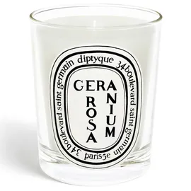 Diptyque Geranium Rosa Duftkerze 190 g rosa