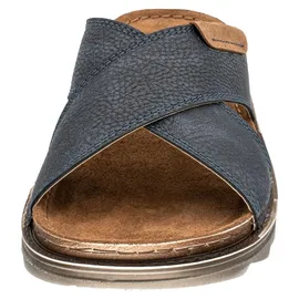 Fischer Markenschuh Slides Blau 45