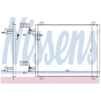Nissens Kondensator, Klimaanlage