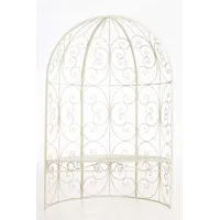 CLP Halbpavillon Rosie mit Sitzbank antik-creme