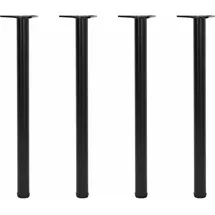 vidaXL 4 höhenverstellbare Tischbeine 242149 870 mm