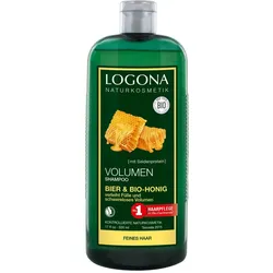 LOGONA Volumen Shampoo Bier & Bio-Honig 500 ml