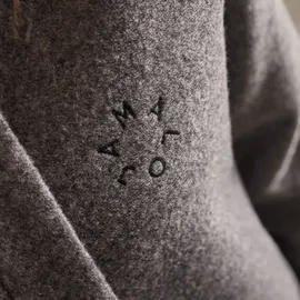 maloja LupiciaM Alpine Wool Coat (mit Kapuze, Bonded Wool, warm) grau - M