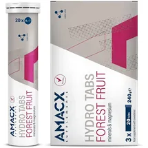 Amacx Hydro Tabs Forest Fruit | 3 Röhrchen Box