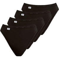 Sloggi Basic+ Tai 4P Slip, Black, 44