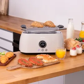 Cecotec Vertikaler ClassicToast 15000 Beige Extra Doppel-toaster