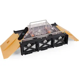 Tech Deck transformierendes Spiel- und Display-Rampen-Set und Tragetasche mit exklusivem Finger-Board, Spielzeug für Kinder ab 6 Jahren, Dusty Rose (Transparent)