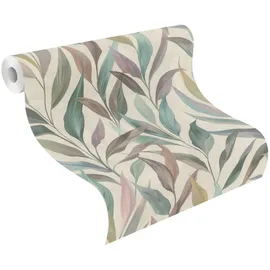 tesa rasch Vliestapete Fiesta 6 m x 0,30 m 1 St Beige/Blau/Grün/Lila/Rosa