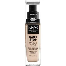 NYX Professional Makeup Can't Stop Won't Stop Foundation 1.3 light porcel 30 ml