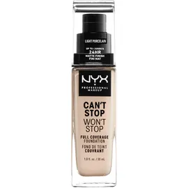 NYX Professional Makeup Can't Stop Won't Stop Foundation 1.3 light porcel 30 ml