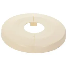 tecuro Scharnierrosette Ø 27 mm x Ø 85 mm x 8 mm - Kunststoff ABS weiß