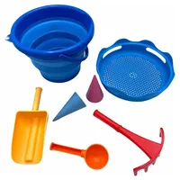 Donic Schildkröt 7 in 1 Sand Toys blau