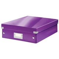 Organisationsbox Mittel, violett
