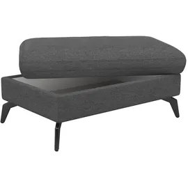 sit&more Stauraumhocker Morris Jubi 103 x 44 x 69 cm Polyester Grau