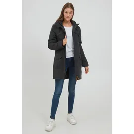 Oxmo Parka OXTala Damen Wintermantel Mantel gefüttert mit hochabschließendem Kragen, - S