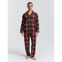 Tom Tailor Pyjama Rhodos in rot-mittel-Karo | Gr.: 52