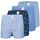 Phil & Co. Berlin Boxershorts kariert blau XL 2er Pack