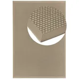 DEKOWE In- & Outdoorteppich Naturino Basic S2 natur, 002 Karree", 80x150 cm