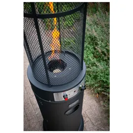 Saro Flameheater Round 1100 Gasheizstrahler 11 kW schwarz